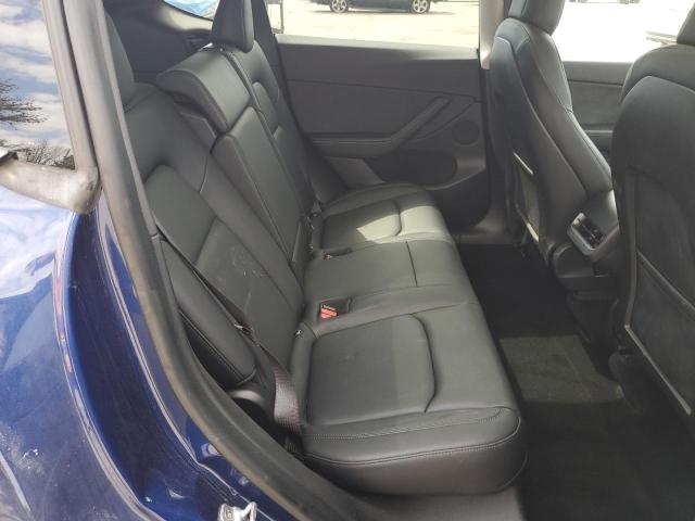 5YJYGDEE3MF141923 - 2021 TESLA MODEL Y BLUE photo 11