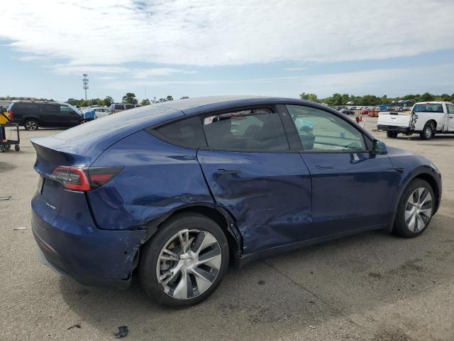 5YJYGDEE3MF141923 - 2021 TESLA MODEL Y BLUE photo 3