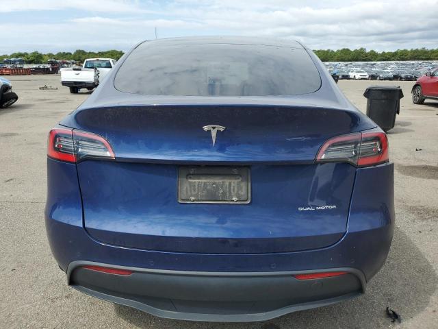 5YJYGDEE3MF141923 - 2021 TESLA MODEL Y BLUE photo 6