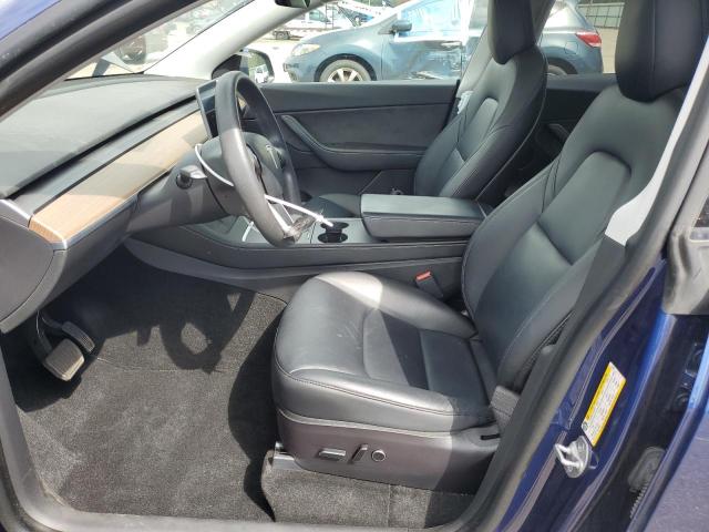 5YJYGDEE3MF141923 - 2021 TESLA MODEL Y BLUE photo 7