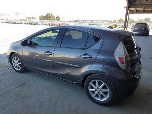 JTDKDTB33C1012132 - 2012 TOYOTA PRIUS C 灰色 照片 2