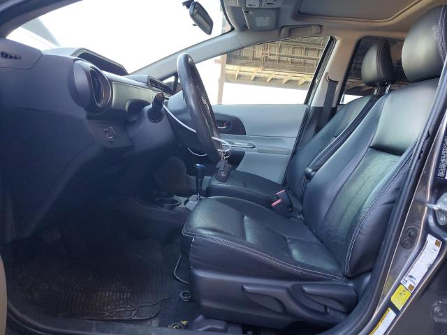 JTDKDTB33C1012132 - 2012 TOYOTA PRIUS C 灰色 照片 7