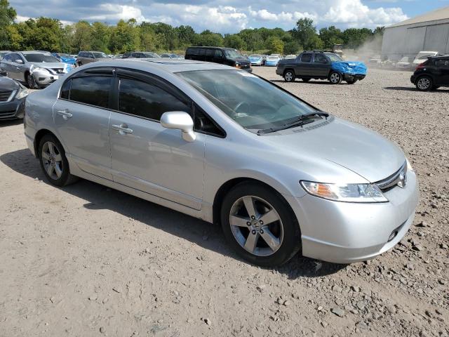 1HGFA16856L065686 - 2006 HONDA CIVIC EX SILVER photo 4