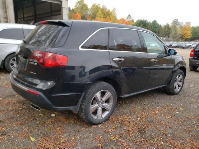 2HNYD2H22DH004068 - 2013 ACURA MDX BLACK photo 3