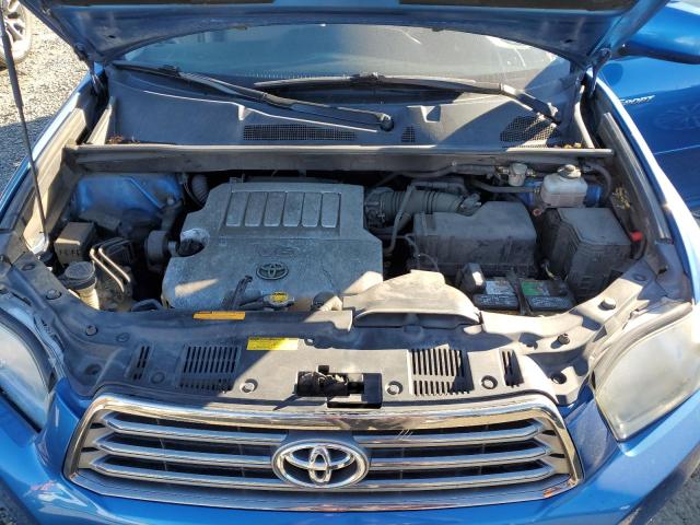 JTEES43A782000634 - 2008 TOYOTA HIGHLANDER SPORT BLUE photo 12