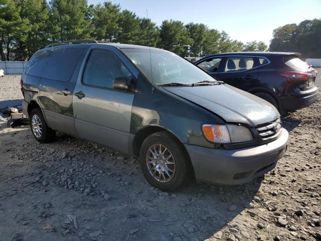 4T3ZF13C72U421049 - 2002 TOYOTA SIENNA LE GREEN photo 4