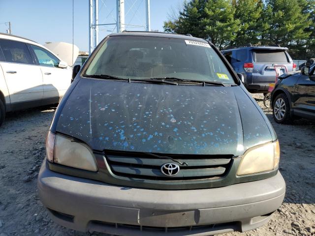 4T3ZF13C72U421049 - 2002 TOYOTA SIENNA LE GREEN photo 5