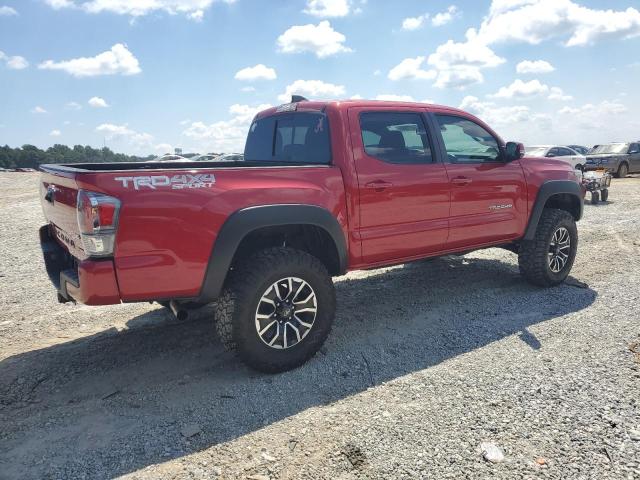 3TMCZ5AN0NM482709 - 2022 TOYOTA TACOMA DOUBLE CAB RED photo 3