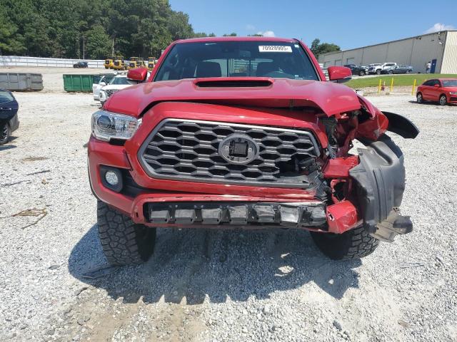3TMCZ5AN0NM482709 - 2022 TOYOTA TACOMA DOUBLE CAB RED photo 5