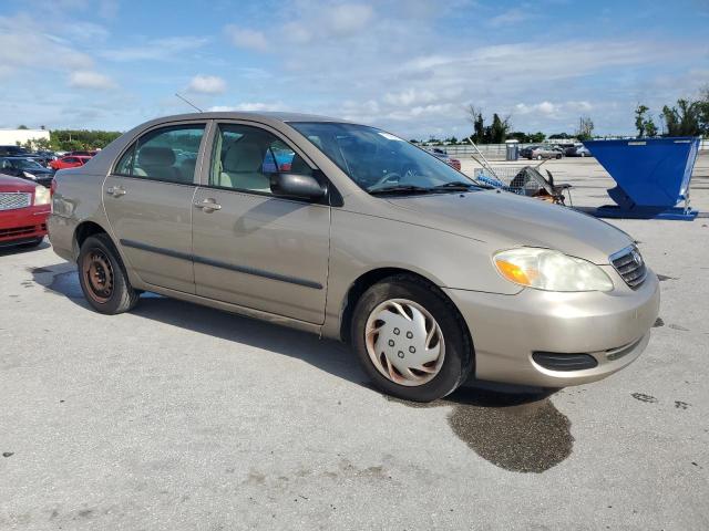 2T1BR32E97C792268 - 2007 TOYOTA COROLLA CE TAN photo 4