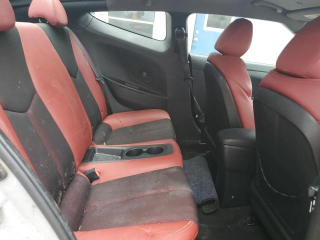 KMHTC6AE1FU222528 - 2015 HYUNDAI VELOSTER TURBO Արծաթագույն լուսանկար 10