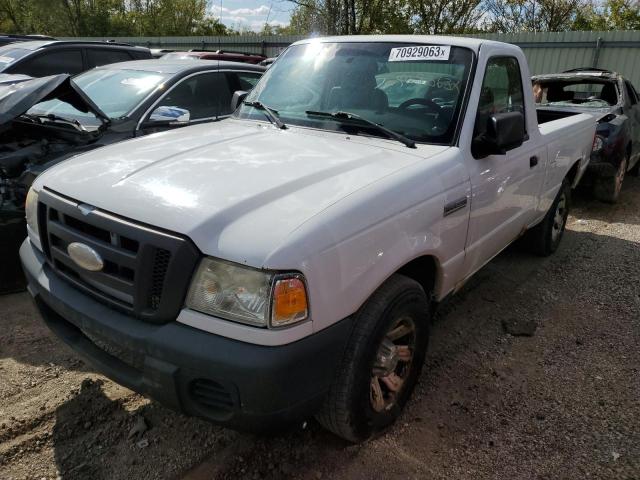 1FTYR10DX9PA50409 - 2009 FORD RANGER WHITE photo 1