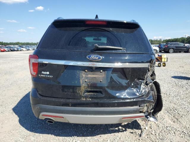 1FM5K7F85HGE22947 - 2017 FORD EXPLORER LIMITED BLACK photo 6