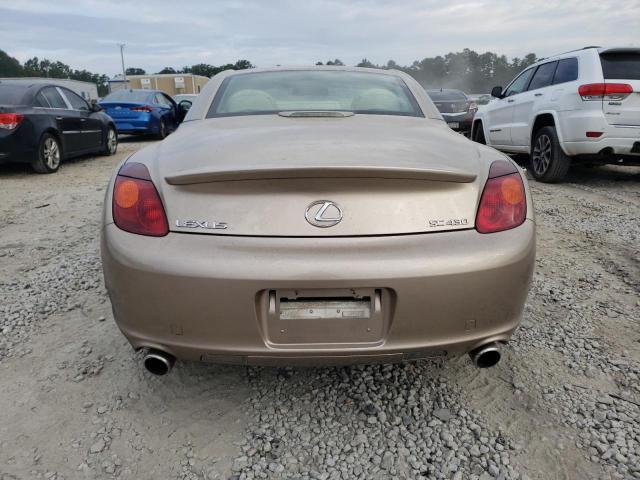 JTHFN48Y920022478 - 2002 LEXUS SC 430 GOLD photo 6