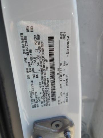 1FMCU0GD5JUD30989 - 2018 FORD ESCAPE SE 白色 照片 13