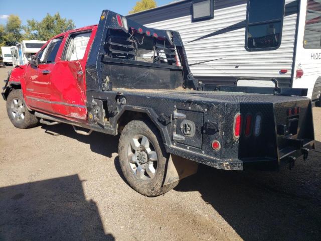 1GT12TEY2JF113302 - 2018 GMC SIERRA K2500 SLT RED photo 2