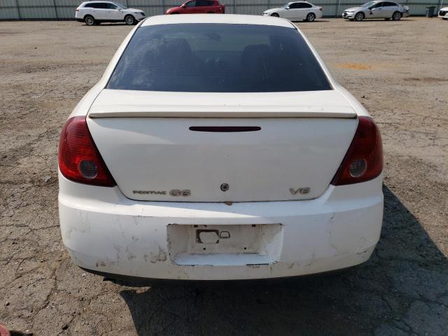 1G2ZG58N374181926 - 2007 PONTIAC G6 BASE WHITE photo 6