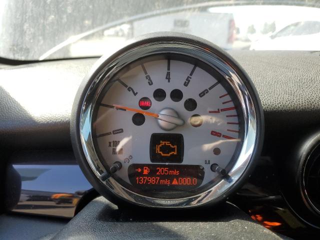 WMWMM33579TP72390 - 2009 MINI COOPER S CLUBMAN შავი ფოტო 9