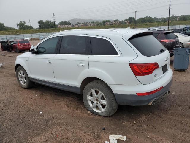 WA1LGAFE5ED007179 - 2014 AUDI Q7 PREMIUM PLUS WHITE photo 2