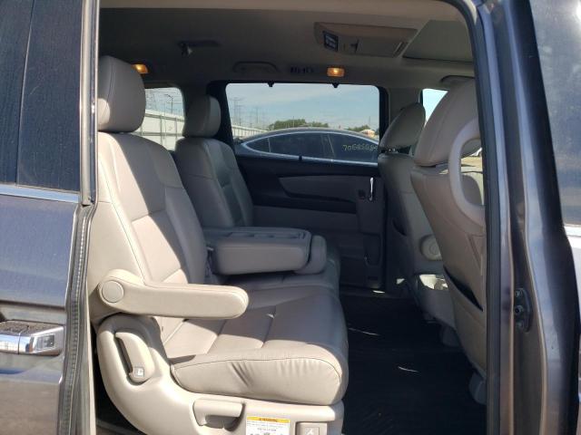 5FNRL5H99EB011909 - 2014 HONDA ODYSSEY TOURING GRAY photo 11