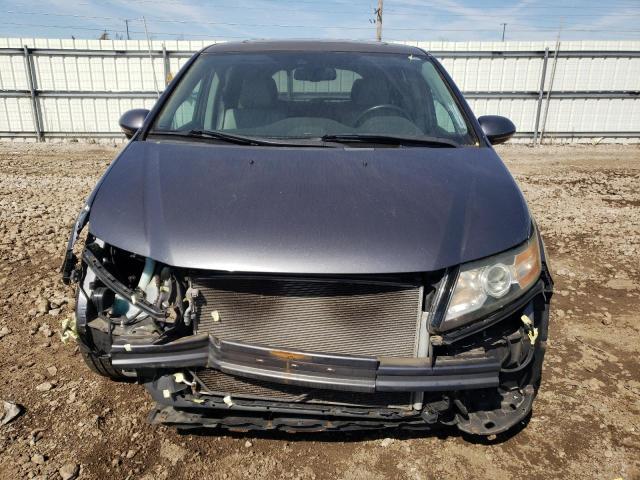5FNRL5H99EB011909 - 2014 HONDA ODYSSEY TOURING GRAY photo 5