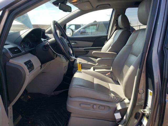 5FNRL5H99EB011909 - 2014 HONDA ODYSSEY TOURING GRAY photo 7