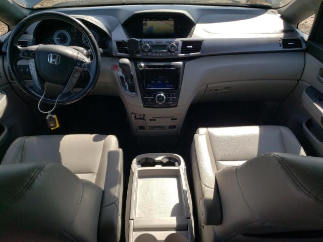 5FNRL5H99EB011909 - 2014 HONDA ODYSSEY TOURING GRAY photo 8