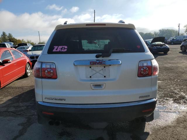 1GKKVSED9CJ308840 - 2012 GMC ACADIA SLT-2 WHITE photo 6