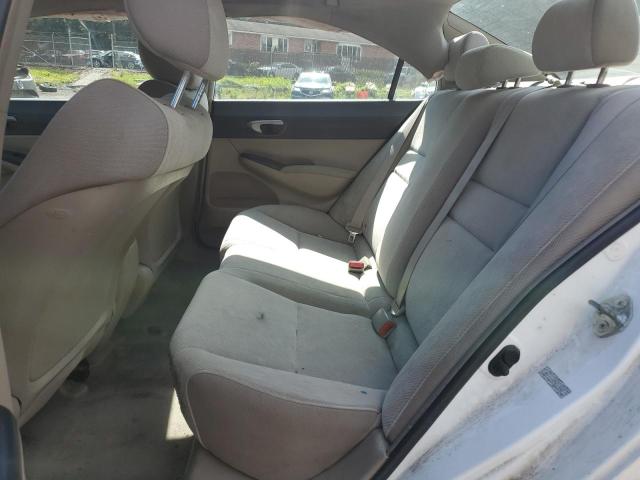 2HGFA16509H318842 - 2009 HONDA CIVIC LX 白色 照片 10