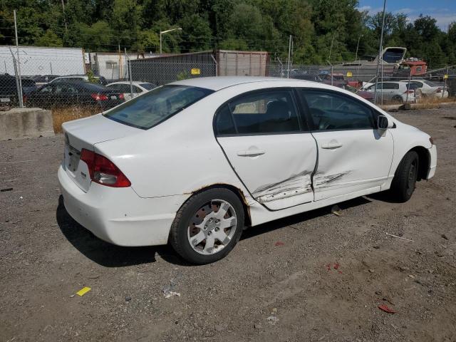 2HGFA16509H318842 - 2009 HONDA CIVIC LX 白色 照片 3