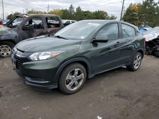 3CZRU6H35HG708193 - 2017 HONDA HR-V LX GREEN photo 1