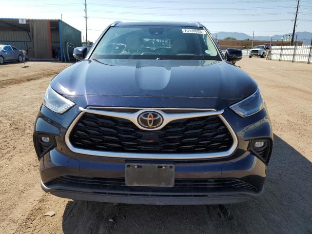 5TDHZRBH1MS092545 - 2021 TOYOTA HIGHLANDER XLE 蓝色 照片 5