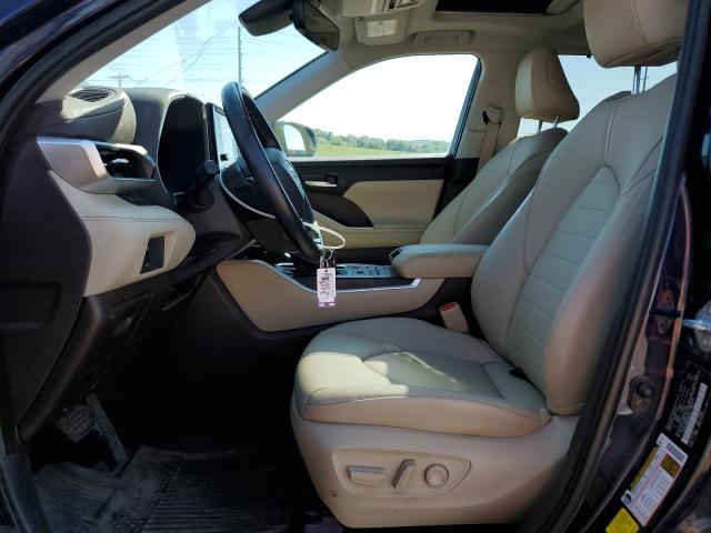 5TDHZRBH1MS092545 - 2021 TOYOTA HIGHLANDER XLE 蓝色 照片 7