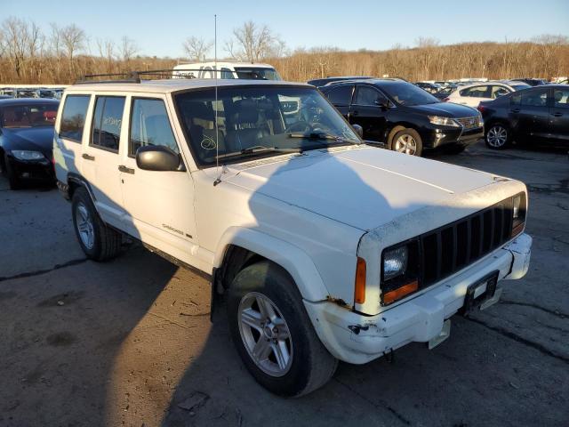 1J4FF58S51L548923 - 2001 JEEP CHEROKEE CLASSIC WHITE photo 4