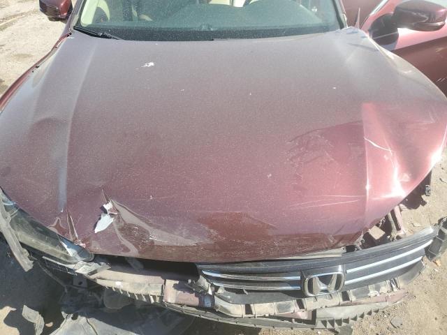 1HGCR3F88EA033266 - 2014 HONDA ACCORD EXL MAROON photo 11