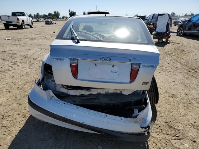 KMHDN56D86U196793 - 2006 HYUNDAI ELANTRA GLS WHITE photo 6