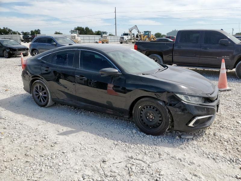 19XFC1F3XLE012628 - 2020 HONDA CIVIC EX BLACK photo 4