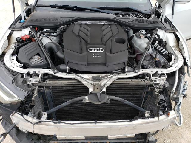 WAU8DAF83KN007392 - 2019 AUDI A8 L WHITE photo 11