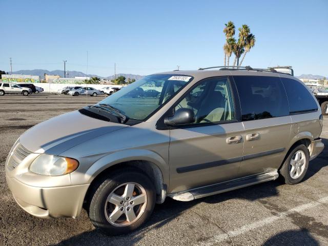 1D4GP45R46B516645 - 2006 DODGE CARAVAN SXT TAN photo 1