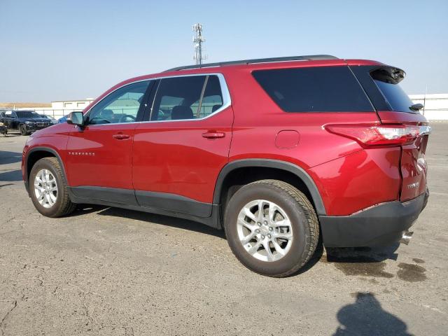 1GNERGKW4MJ180225 - 2021 CHEVROLET TRAVERSE LT 红色 照片 2
