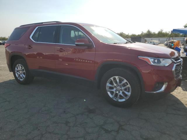 1GNERGKW4MJ180225 - 2021 CHEVROLET TRAVERSE LT 红色 照片 4