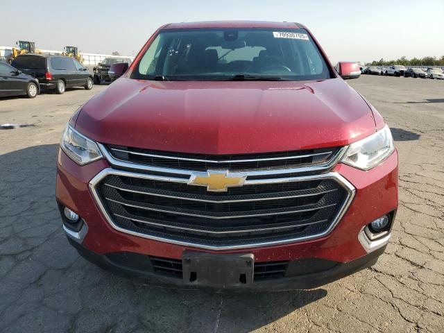 1GNERGKW4MJ180225 - 2021 CHEVROLET TRAVERSE LT 红色 照片 5