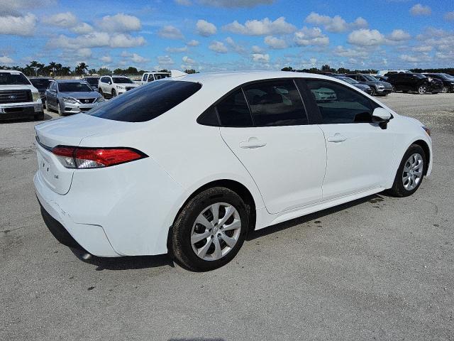 5YFB4MDE3SP254093 - 2025 TOYOTA COROLLA LE WHITE photo 3
