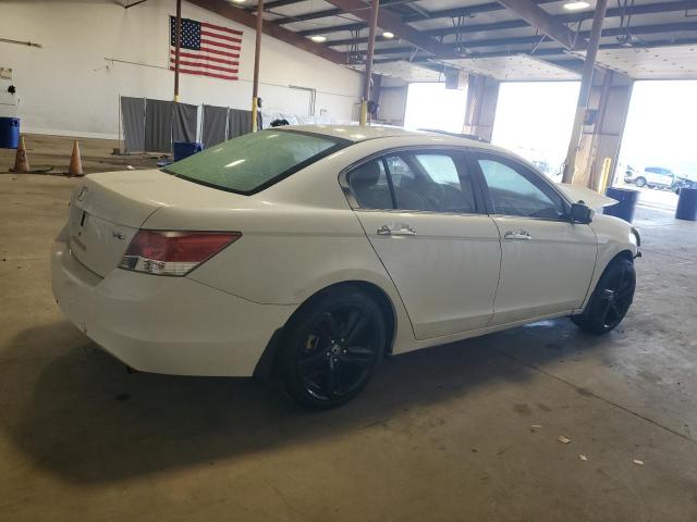1HGCP36738A025769 - 2008 HONDA ACCORD EX WHITE photo 3