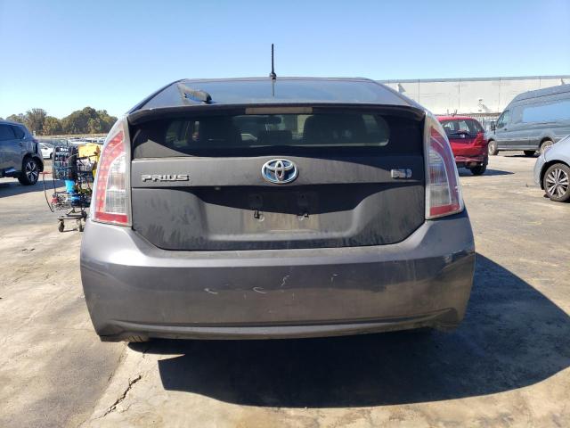 JTDKN3DU6F0420024 - 2015 TOYOTA PRIUS GRAY photo 6