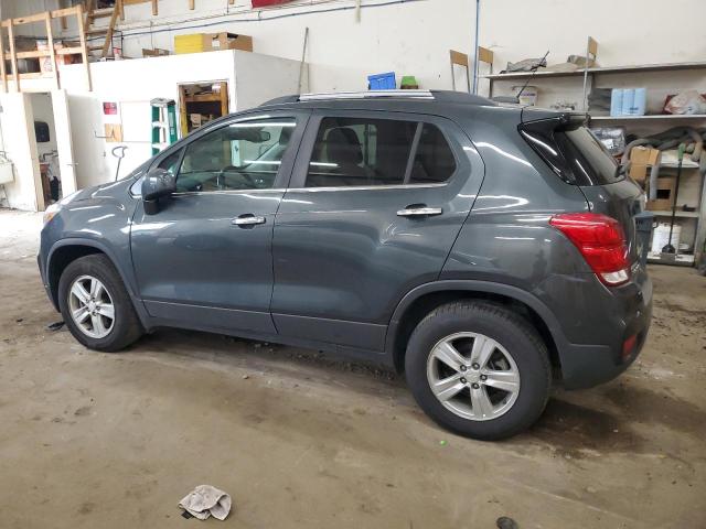 3GNCJPSBXKL402171 - 2019 CHEVROLET TRAX 1LT 灰色 照片 2