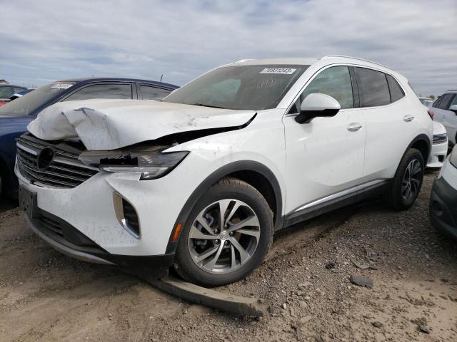 LRBFZPR48MD125274 - 2021 BUICK ENVISION ESSENCE WHITE photo 1