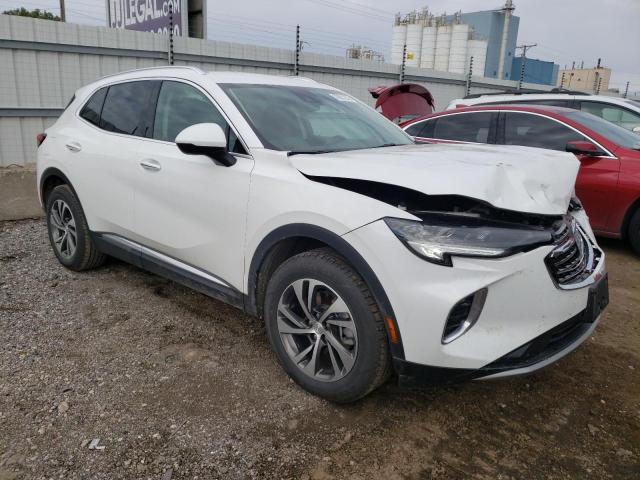 LRBFZPR48MD125274 - 2021 BUICK ENVISION ESSENCE WHITE photo 4