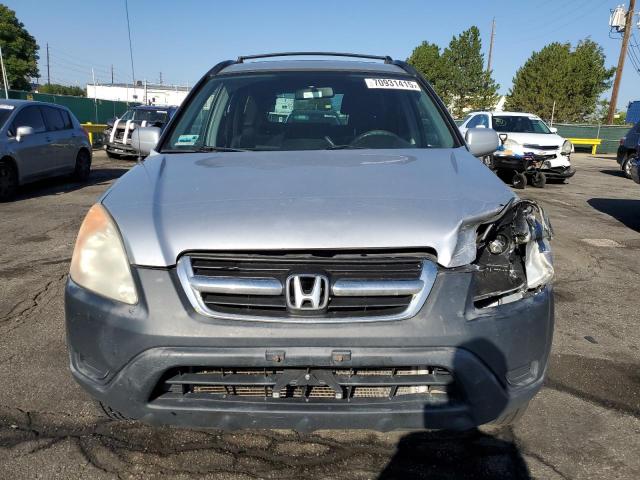 JHLRD78854C039799 - 2004 HONDA CR-V EX SILVER photo 5