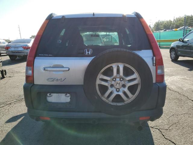 JHLRD78854C039799 - 2004 HONDA CR-V EX SILVER photo 6